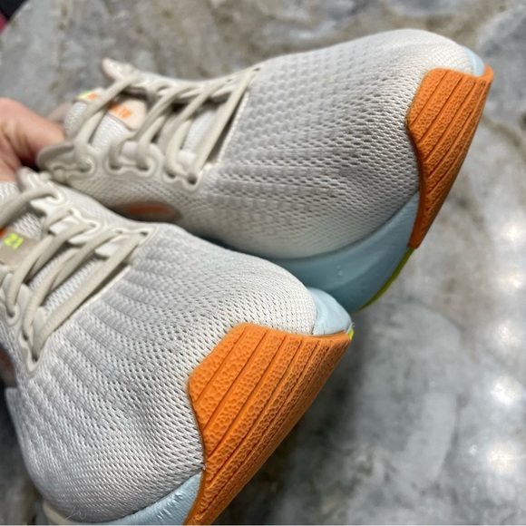 BROOKS Glycerin GTS 21 Running Shoes Coconut Aqua Autumn Sunset Size 10 Medium - Picture 11 of 14